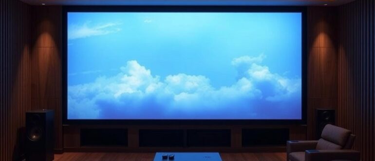 Проекторы и экраны для домашнего кинотеатра — как выбрать и почему это важно