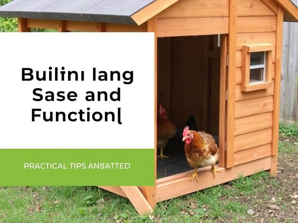     Construire un poulailler sûr et fonctionnel : plans et conseils. Conseils pratiques résumés