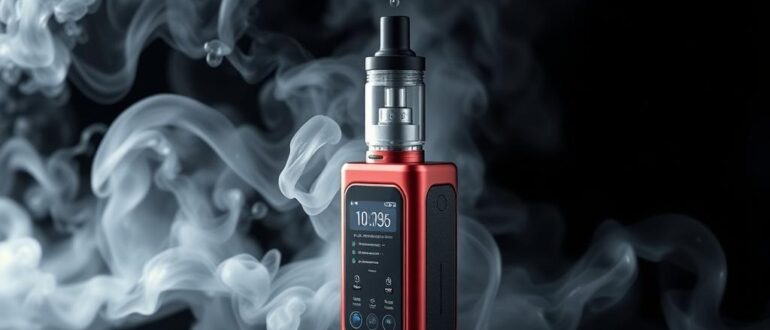 Вейп с сенсорным экраном: управление будущего в аккуратном корпусе